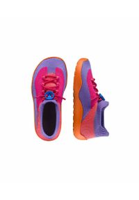Buty minimalistyczne dziecięce classic Brubeck Barefoot Merino. Kolor: fioletowy, pomarańczowy, wielokolorowy. Sport: turystyka piesza