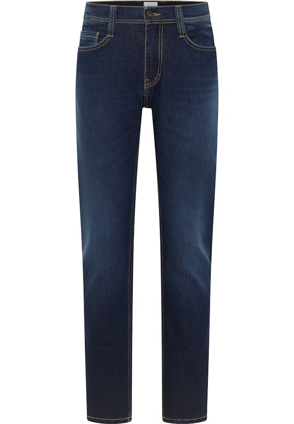 Męskie Spodnie Jeansowe Mustang Style Oregon Slim Denim Blue 1016316 5000 803