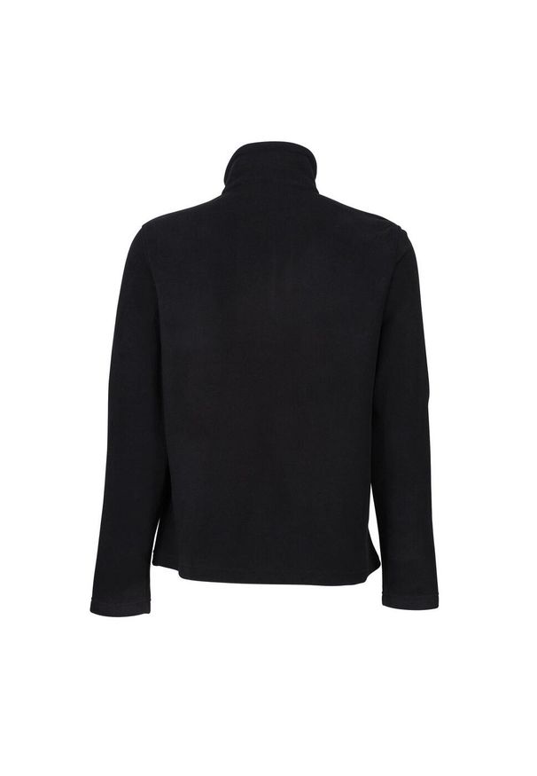 Regatta - Bluza Polarowa Męska Z Recyklingu Suwak Do Połowy Honestly Made. Kolor: czarny. Materiał: polar. Sezon: zima. Styl: sportowy. Sport: turystyka piesza