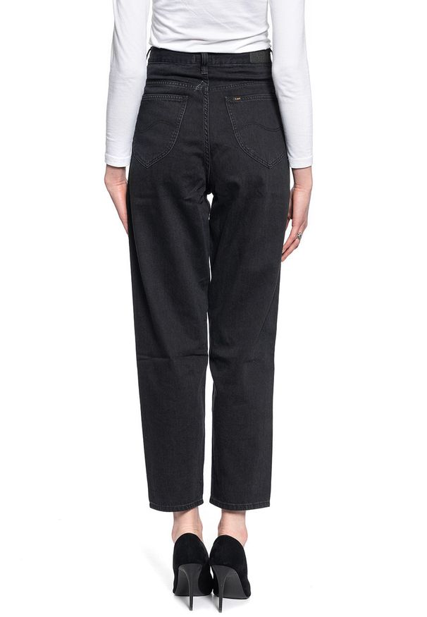 Lee - DAMSKIE SPODNIE JEANSOWE LEE STELLA TAPERED BLACK DUNS L31JNECY 112107168