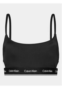 Calvin Klein Swimwear Góra od bikini KW0KW02425 Czarny. Kolor: czarny. Materiał: syntetyk