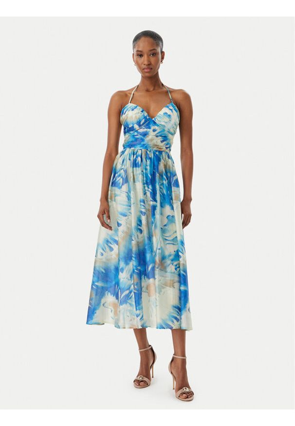 Marciano Guess Sukienka koktajlowa G6GK53 W1985 Niebieski Regular Fit. Kolor: niebieski. Materiał: lyocell. Styl: wizytowy