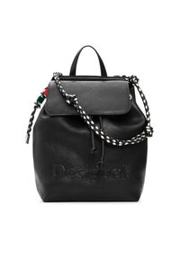 Desigual Plecak 26SAKP19 Czarny. Kolor: czarny. Materiał: skóra #1