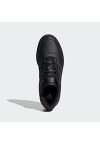 Adidas - Buty Courtblock. Okazja: na co dzień. Kolor: szary, czarny, wielokolorowy. Sport: turystyka piesza #2