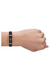 Kate Spade zegarek damski kolor różowy. Kolor: różowy. Materiał: skóra, materiał #4