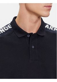 Armani Exchange Polo 3DZFLA ZJM5Z 1583 Granatowy Regular Fit. Typ kołnierza: polo. Kolor: niebieski. Materiał: bawełna