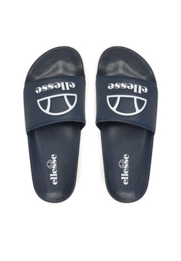 Ellesse Klapki Fellentini SHVF0742429 Granatowy. Kolor: niebieski. Materiał: skóra