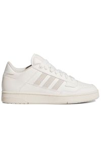 Adidas - Buty damskie adidas Sportswear Rapid Court Low JP5249 - białe. Okazja: na co dzień. Kolor: biały. Materiał: materiał, syntetyk, guma, skóra. Szerokość cholewki: normalna #1