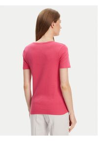 United Colors of Benetton - United Colors Of Benetton T-Shirt 3GA2E16A2 Różowy Regular Fit. Kolor: różowy. Materiał: bawełna