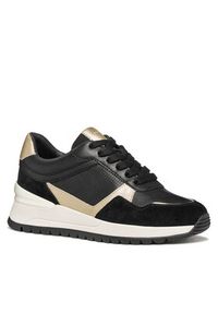 Geox Sneakersy D Desya D6500A 08522 C9258 Czarny. Kolor: czarny. Materiał: skóra #4