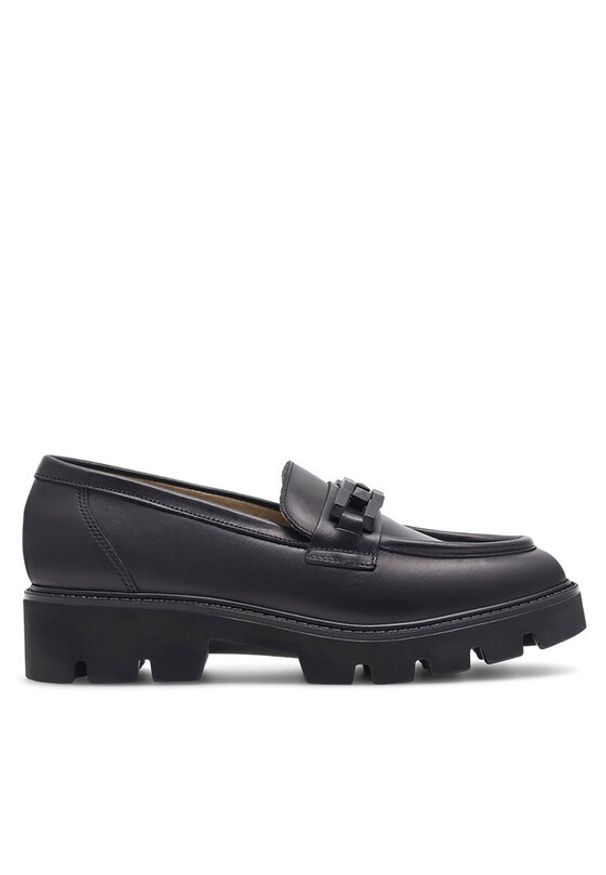 Badura Loafersy TROPEA-E23-28188PE Czarny. Kolor: czarny. Materiał: skóra