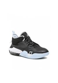 Buty do chodzenia męskie Nike Jordan Stay Loyal 2. Zapięcie: sznurówki. Kolor: czarny. Materiał: materiał. Szerokość cholewki: normalna. Sport: turystyka piesza #1