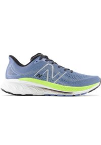 Buty męskie New Balance Fresh Foam 860 v13 M860O13 – niebieskie. Kolor: niebieski. Materiał: guma, syntetyk, materiał. Szerokość cholewki: normalna. Sport: fitness