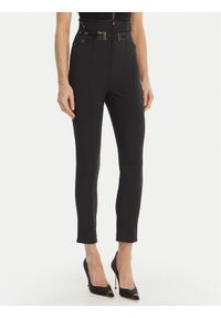 Elisabetta Franchi Spodnie materiałowe PA-158-61E2-V350 Czarny Skinny Fit. Kolor: czarny. Materiał: syntetyk #1