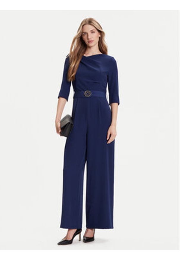 Rinascimento Kombinezon CFC0125314003 Granatowy Regular Fit. Kolor: niebieski. Materiał: syntetyk