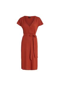 Sukienka damska Protest Prtarai. Kolor: wielokolorowy, brązowy, pomarańczowy. Sezon: lato. Typ sukienki: sportowe. Styl: sportowy #1