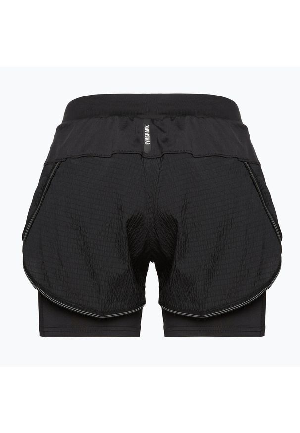 GYM SHARK - Spodenki treningowe damskie Gymshark Speed. Kolor: czarny