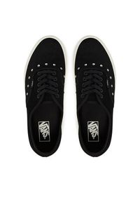 Vans Tenisówki Authentic VN000CRQBLK1 Czarny. Kolor: czarny. Materiał: skóra, zamsz #4