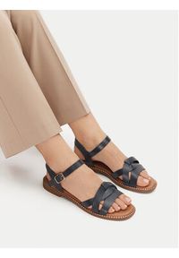 Lasocki Sandały RST-KM215-02 Granatowy. Kolor: niebieski. Materiał: skóra #8