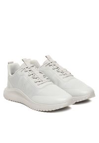 Calvin Klein Sneakersy Eva Runner Lace Up Mat Mix YM0YM01442 Szary. Kolor: szary. Materiał: materiał #2