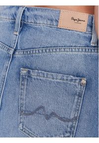 Pepe Jeans Spódnica jeansowa Rachel Skirt PL900979PE9 Niebieski Regular Fit. Kolor: niebieski. Materiał: bawełna