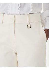 JOOP! Chinosy Petunia 30102026 Écru Slim Fit. Kolor: kremowy. Materiał: wiskoza #5