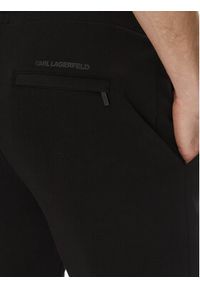 Karl Lagerfeld - KARL LAGERFELD Spodnie dresowe 705713 500900 Czarny Regular Fit. Kolor: czarny. Materiał: bawełna