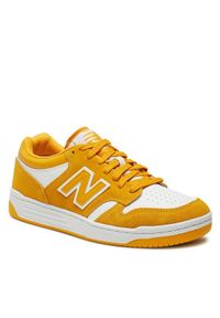 New Balance Sneakersy BB480LWA Żółty. Kolor: żółty #1