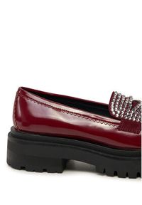 Steve Madden Loafersy Longhaul SM11003448 Bordowy. Kolor: czerwony. Materiał: skóra #2