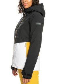 Kurtka narciarska damska Roxy Peakside Insulated Snow. Kolor: czarny. Sport: narciarstwo, snowboard