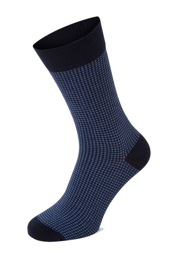 Finshley & Harding Skarpety w 2-paku Mężczyźni niebieski jednolity, 43-46. Kolor: niebieski. Materiał: materiał. Wzór: jednolity