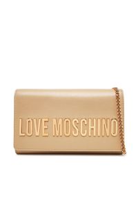 Love Moschino - LOVE MOSCHINO Torebka JC4103PP1MKD196A Złoty. Kolor: złoty. Materiał: skórzane