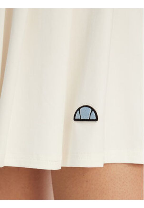 Ellesse Spódnica plisowana SGZ21968904 Écru Regular Fit. Materiał: syntetyk