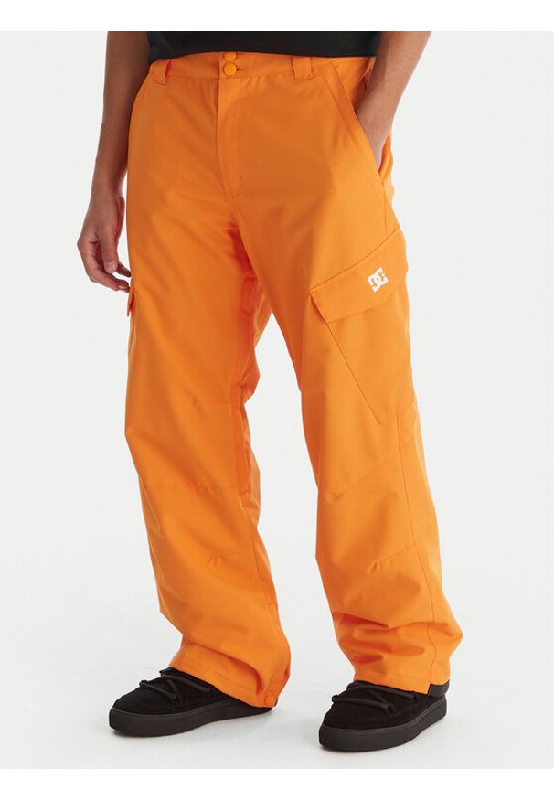 DC Shoes Spodnie narciarskie ADYTP03042 Pomarańczowy Regular Fit. Kolor: pomarańczowy. Materiał: syntetyk. Sport: narciarstwo