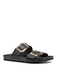 Geox Klapki D Brionia R D45Y3B 000T5 C9999 Czarny. Kolor: czarny. Materiał: skóra #2