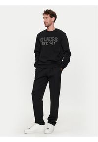 Guess Bluza M4YQ08 K9Z21 Czarny Regular Fit. Kolor: czarny. Materiał: bawełna