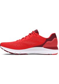 Under Armour - Buty do biegania męskie UNDER ARMOUR UA HOVR Sonic 6 - czerwone. Kolor: czerwony. Materiał: guma. Szerokość cholewki: normalna. Sport: bieganie