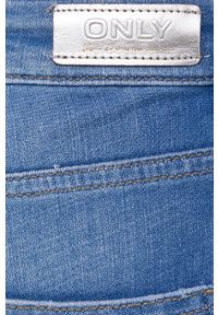 only - Only jeansy damskie medium waist. Kolor: niebieski #2
