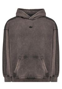 Adidas - adidas Bluza Premium Essentials Retro JD0245 Szary Loose Fit. Kolor: szary. Materiał: bawełna. Styl: retro #5