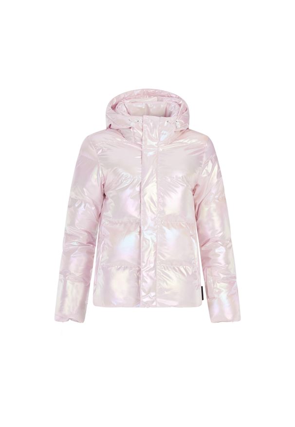 Damska kurtka narciarska Protest Prtleola. Kolor: różowy, czerwony, wielokolorowy. Sezon: zima. Sport: narciarstwo