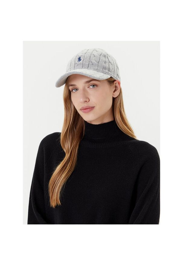 Czapka z daszkiem Polo Ralph Lauren. Kolor: szary