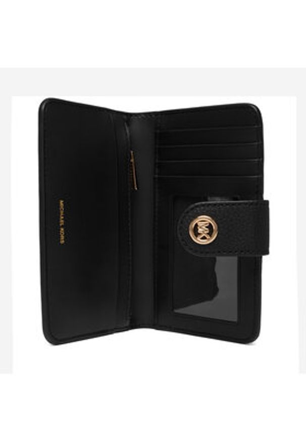 MICHAEL Michael Kors Portfel Pop 32S6G17F8L Czarny. Kolor: czarny. Materiał: skóra