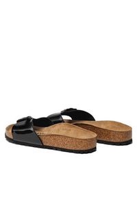 Birkenstock Klapki Madrid 040303 Czarny. Kolor: czarny. Materiał: skóra #6