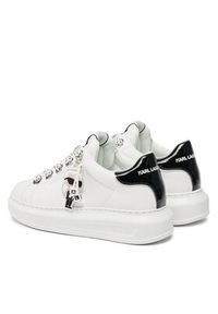 Karl Lagerfeld - KARL LAGERFELD Sneakersy KL62576N Biały. Kolor: biały #6