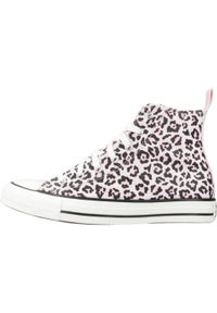 Tenisówki Converse Model Chuck Taylor All Star Leopard Kolor Nadruk Zwierzęcy. Kolor: wielokolorowy. Materiał: tkanina. Wzór: motyw zwierzęcy, nadruk