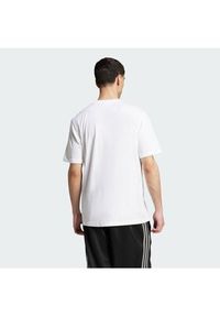 Adidas - adidas T-Shirt Trefoil Essentials JI8544 Biały Regular Fit. Kolor: biały. Materiał: bawełna #3