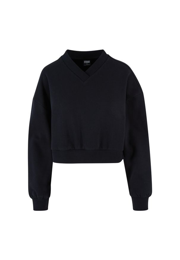 Bluza damska v-neck Urban Classics. Kolor: czarny