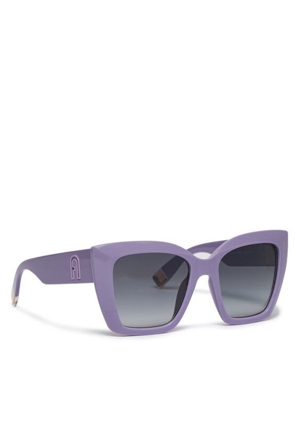 Furla Okulary przeciwsłoneczne Sunglasses Sfu710 WD00089-BX2836-1071S-4401 Fioletowy. Kolor: fioletowy