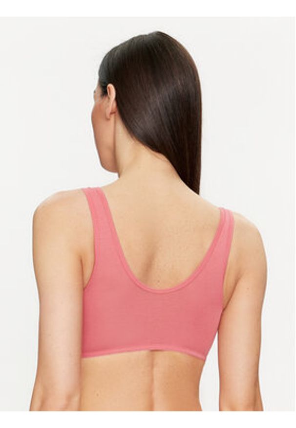 Emporio Armani Underwear Biustonosz top 164403 4R223 05373 Różowy. Kolor: różowy. Materiał: bawełna