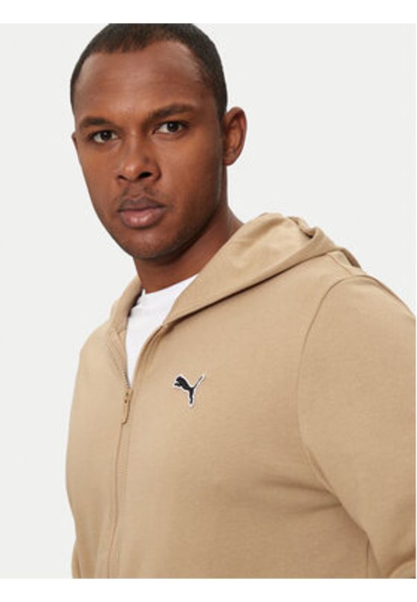 Puma Bluza Better Essentials 675979 Beżowy Regular Fit. Kolor: beżowy. Materiał: bawełna
